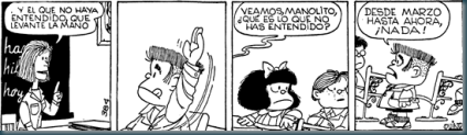 comic Mafalda y sus Aventuras tiramanolito
