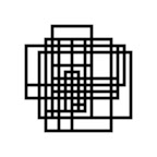 odd rectangles 4, 2009, digital c-print (single edition), 15 x 15 in.