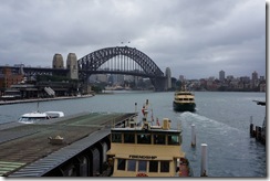 Sydney Harbour Bridge from Circular Quay station