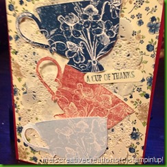 A cup of thanks A cup of thanks