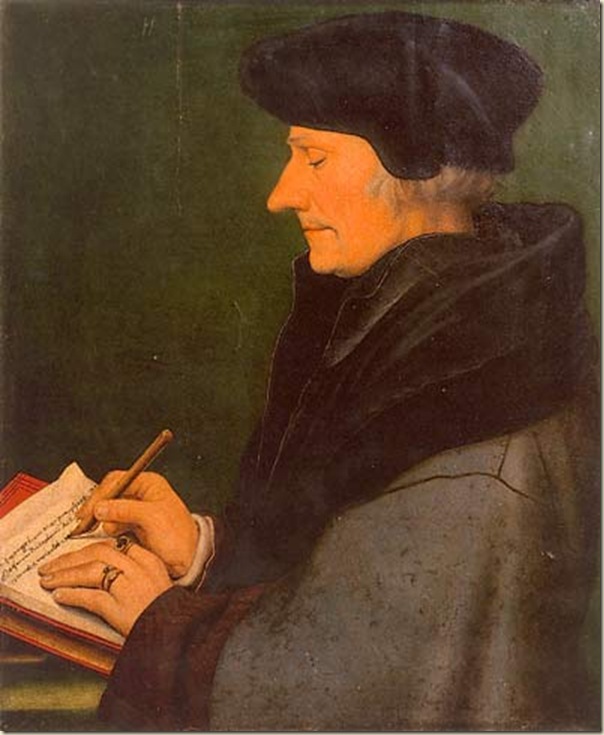 Holbein, Erasme Holbein, Erasme
