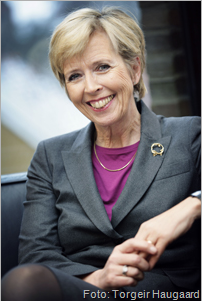 Bilde av helse- og omsorgsminister Anne-Grete Strøm-Erichsen