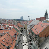 Bratislava vazuta din Turnul lui Mihai