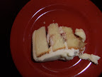 The frosting didn't hold up so well, but the cake was in pretty good shape (and taste).