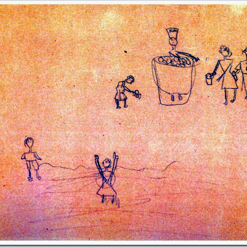 As crianças que viveram e desenharam o Holocausto