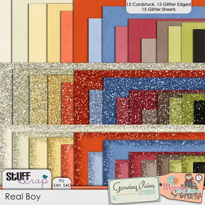 Real Boy - Cardstock and Glitter Real Boy - Cardstock and Glitter