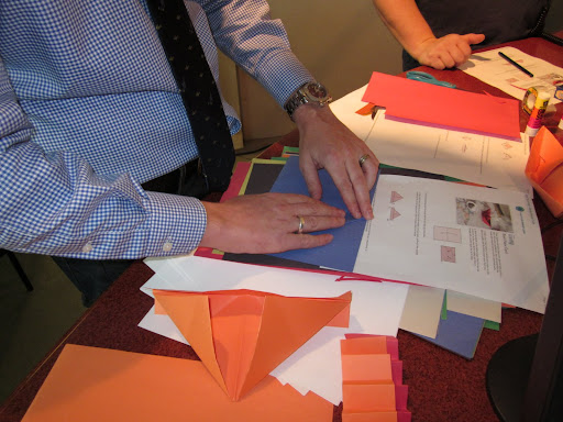 The directions on MarthaStewart.com are easy to follow, but mastering the art of folding takes time.