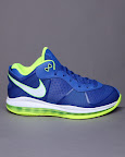 nike air max lebron 8 v2 low blue citron sprite 11 08 Obey Your Thirst! Nike LeBron 8 V2 Low Sprite is Hitting Retail