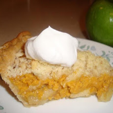 Crumb-Topped Apple & Pumpkin Pie