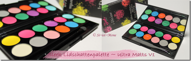 Sleek Palette-Ultra Matts V13 Sleek Palette-Ultra Matts V13