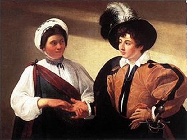 Le Caravage, La diseuse de bonne aventure Le Caravage, La diseuse de bonne aventure