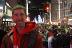 Me with the crowds on Granville Street