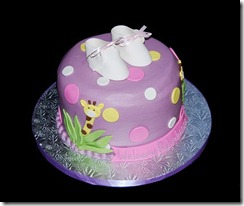 99 baby shower cake