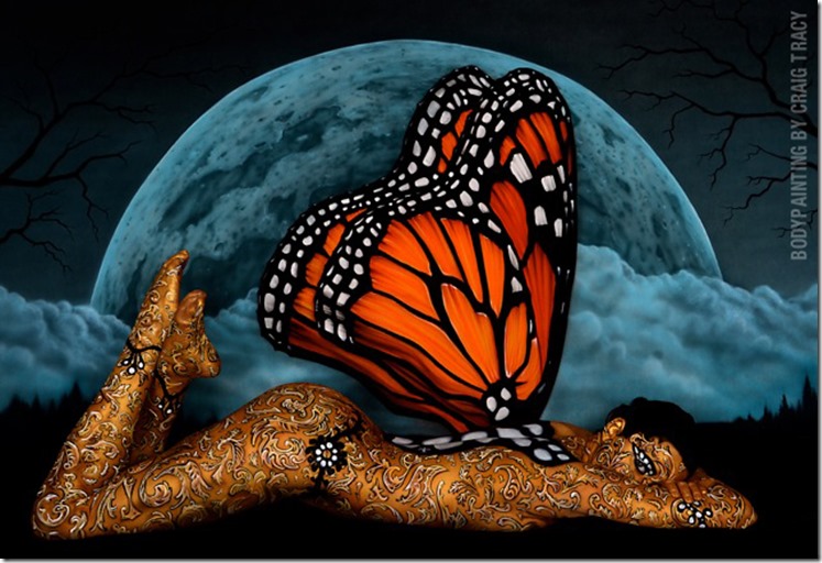 monarch(монарх) monarch,монарх,Bodypainting, Bodypainting by Craig Tracy,Боди-арт по Крейг Трейси,роспись по телу,картины,обнажонная натура