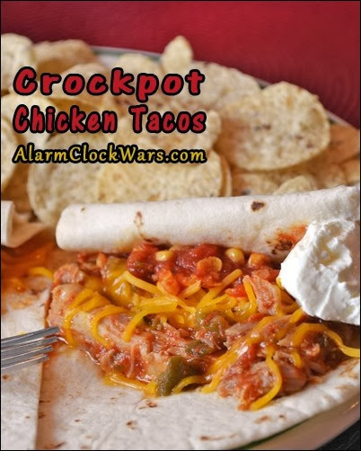 crockpot chicken taco