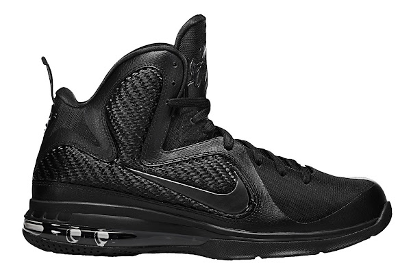 Upcoming Nike LeBron 9 8220Triple Black8221 Catalog Images