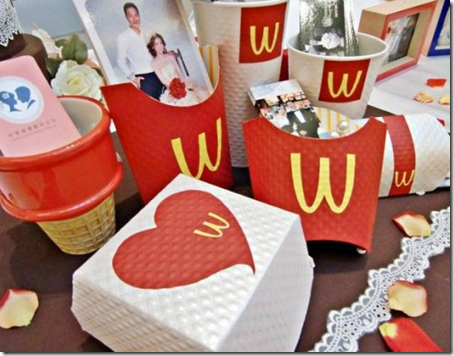 McDonald para celebrar una bodaS en Hong Kong McDonald para celebrar una bodaS en Hong Kong
