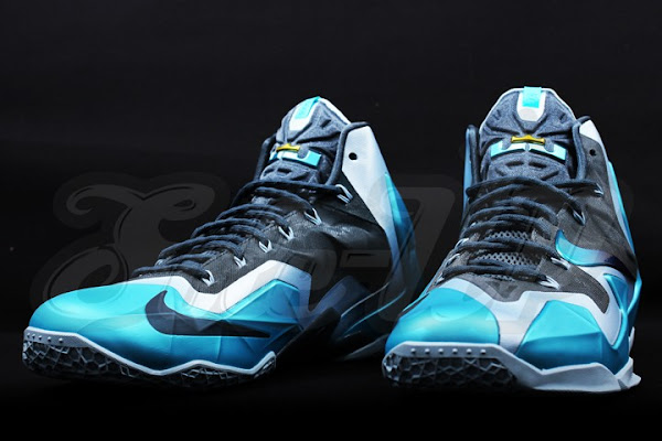 Detailed Look at the 8220Gamma Blue8221 Nike LeBron XI 616175401