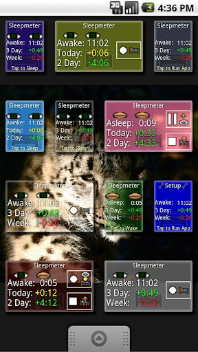 Sleepmeter Widget