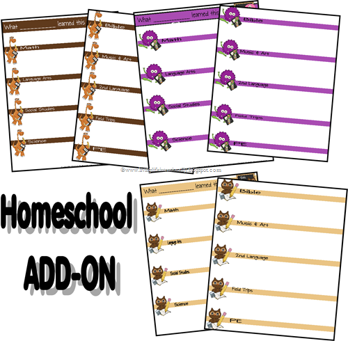 homeschool subject add on homeschool subject add on