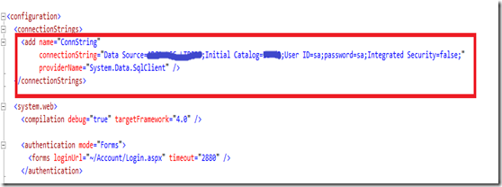 Encrypt Connection String Encrypt Connection String