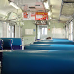 sasebo train in Sasebo, Nagasaki, Japan