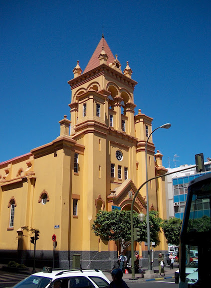 Church in downtown Las Palmas