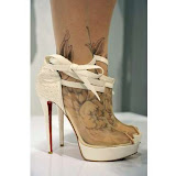 See-Through Stilettos Christian Louboutin & Marchesa Come Together for Spring 2010