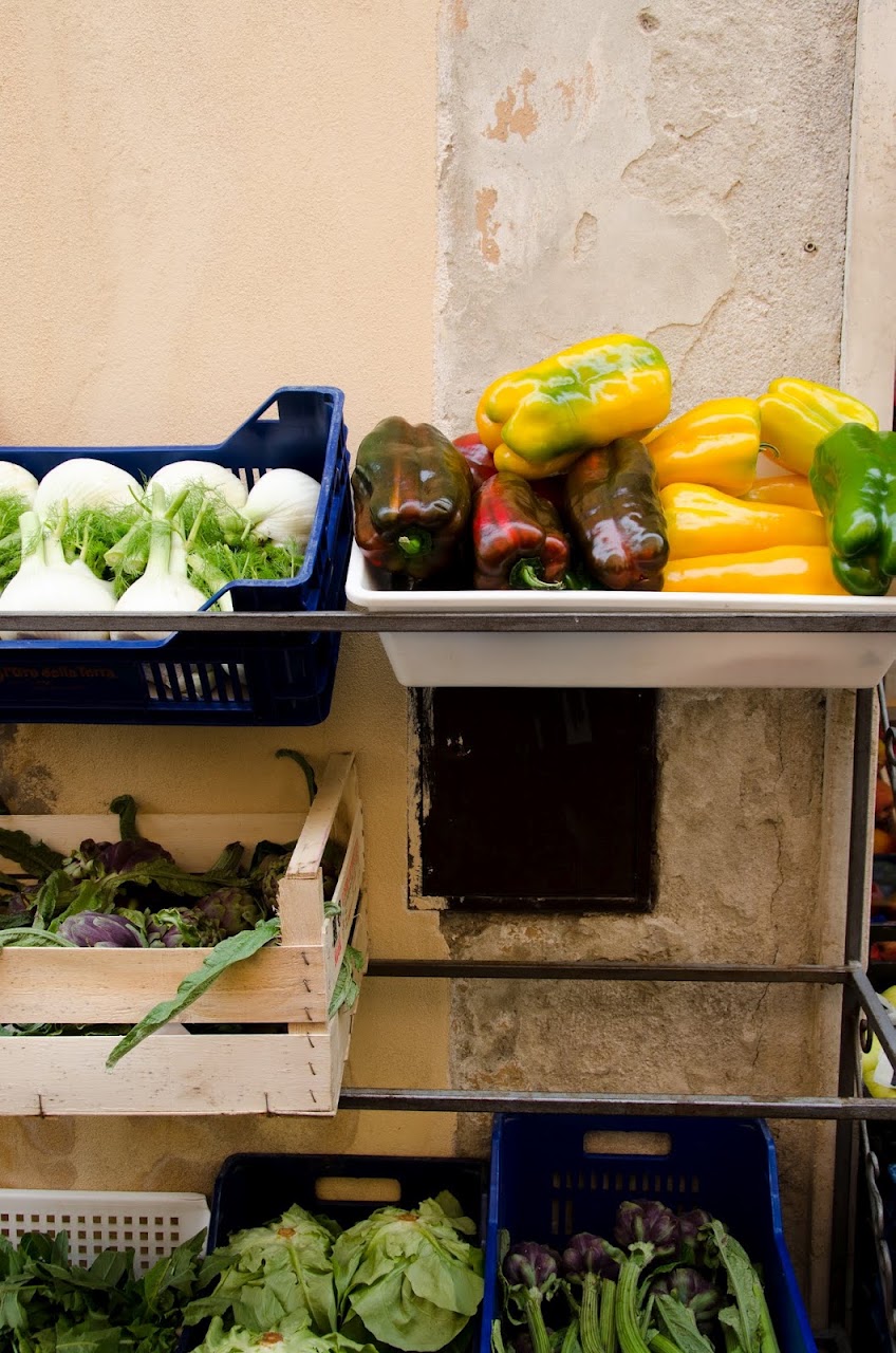 Vegetables at Bevagna market