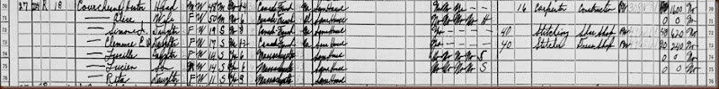 1940 Hector Courchesne Census crop