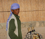 Village bédouin dans le désert prés de Hurghada