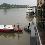 "Taxi" to the other side of the Kuching river