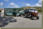 Aphrodisias Tractor Taxi to site