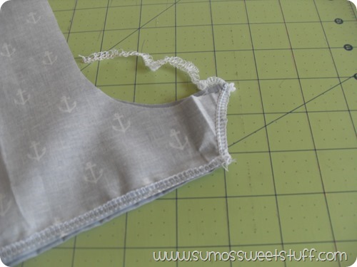 Sumo's Sweet Stuff - Nautical Romper #sewing