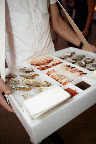 Walking raw bar