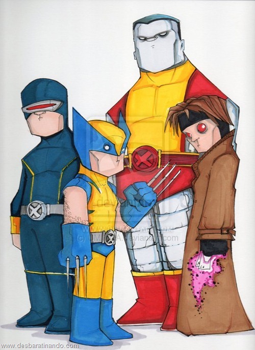 x-man desenhos arte uminga herois desbaratinando.jpg