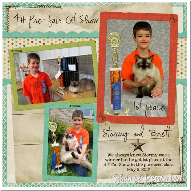 Stormy & Brett Cat Show 2012sm