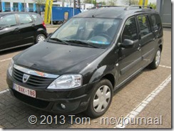 Dacia Logan MCV in Belgie 01
