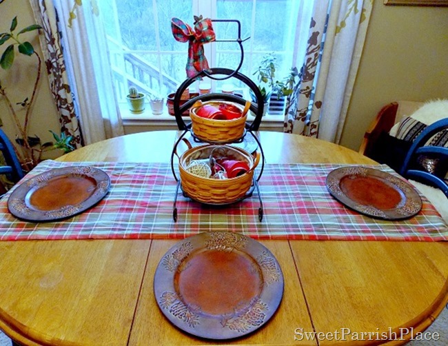 christmas dining table