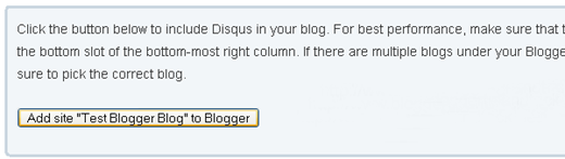 add disqus add site