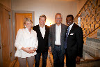 Martha, Mark and James of Badgley Mischka, and Mark