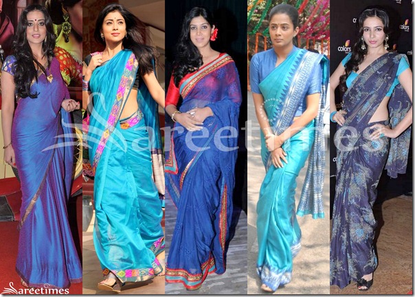 Blue_Latest_Sarees