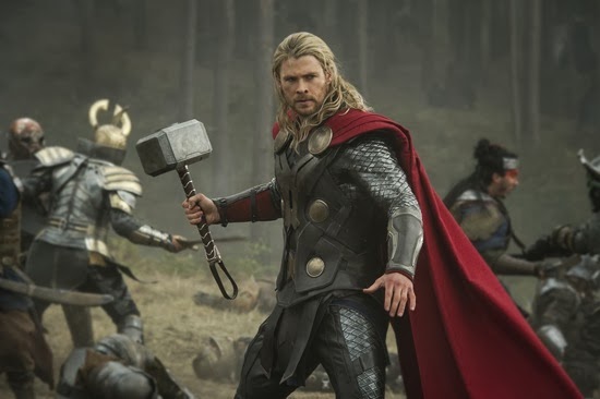 Chris Hemsworth is Thor "Marvel's Thor: The Dark World"