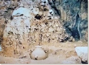 Lugar de aparición del cántaro neolítico de la Cova d´En Pardo