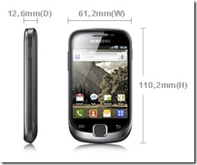 Samsung Galaxy Fit Samsung Galaxy Fit