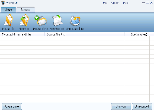 Descargar WinMount Free Edition gratis