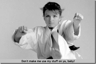 Karate Woman