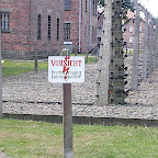 Auschwitz I Warning Sign.JPG