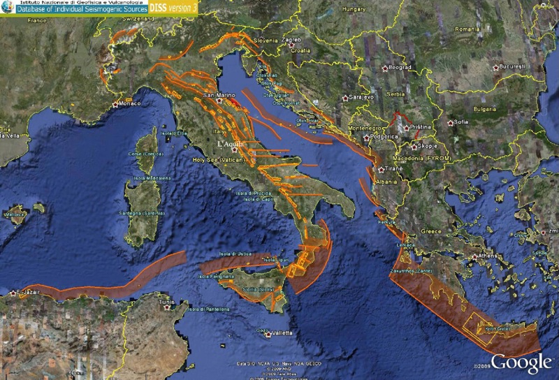 Faglie attive sismogenetiche illuminate dai recenti terremoti