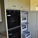Oak In-frame Kitchen in Green